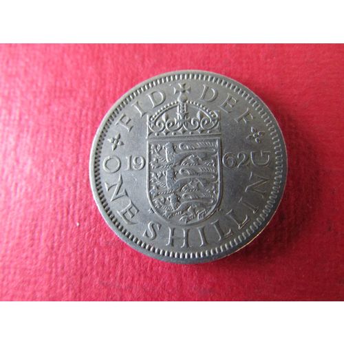 1962 QUEEN ELIZABETH II ENGLISH SHIELD ONE SHILLING FREE POST. (ed) AC
