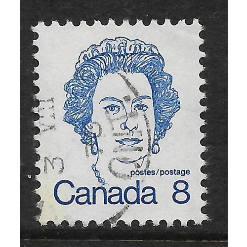 CANADA 1972 SG700 8c DULL ULTRAMARINE FINE USED#5
