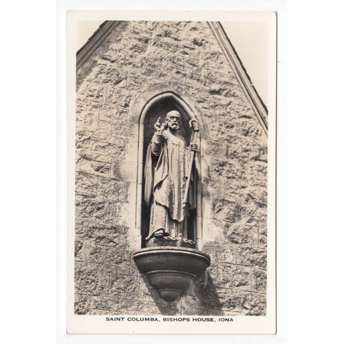 Saint Columba Bishops House Isle of Iona RP Postcard