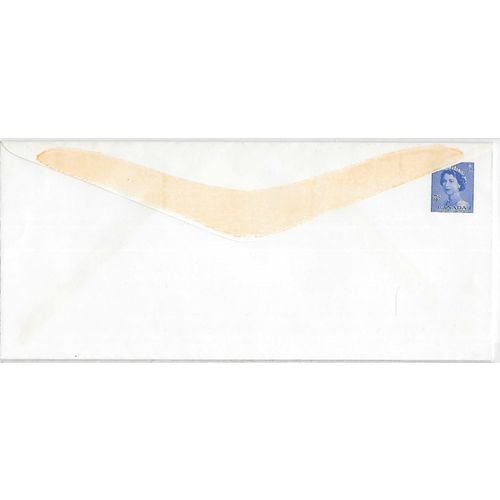 Canada #EN72a Elizabeth Karsh Postal Envelope MINT, wide rough gum, thick paper