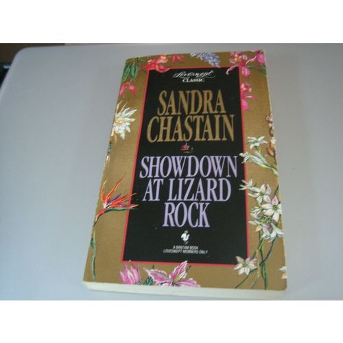 Showdown at Lizard Rock by Sandra Chastain (1988, Paperback)