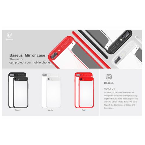 BASEUS Mirror Cover for iPhone 7 Red - Brand New (RARE & COLLECTABLE)