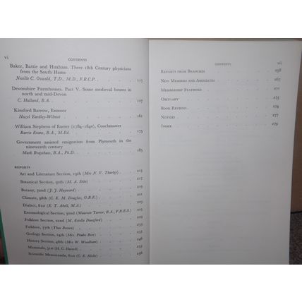 The Devonshire Association vol 112 EXMOUTH 1980 GC