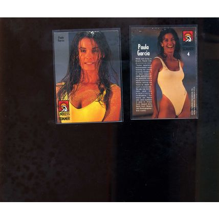 PAULA GARCIA 1993 ENDLESS SUMMER Portfolio TRADING CARD #49 Hot Model NM