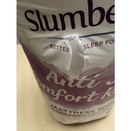 Slumberdown Anti Slip Comfort Reviwer Mattress Topper Super King Soft Support