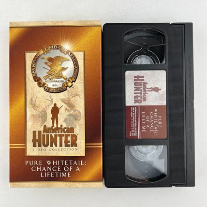 NRA American Hunter Pure Whitetail: Chance Of A Life Time VHS Video Tape