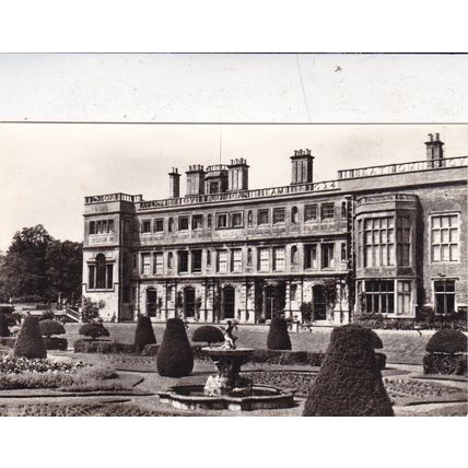 Castle Ashby Nr Northampton Real Photo Postcard unused VGC