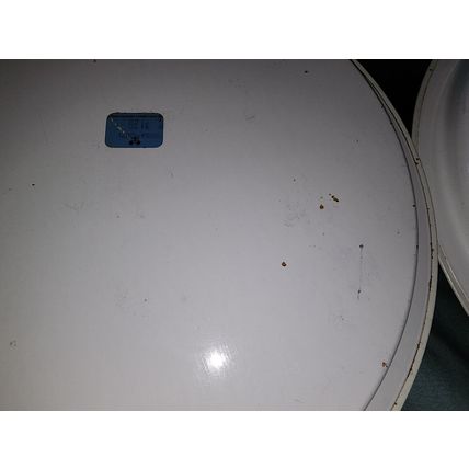 Two (2) Vintage Disneyland Walt Disney 11" Mickey Mouse Metal Tin Plates