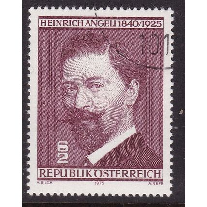 Austria 1975 Heinrich Angeli Fine Used SG 1743 VGC