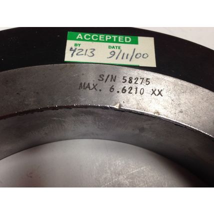 AIR GAGE BORE SETTING RING,6.6210-XX,A-78734 ,TH