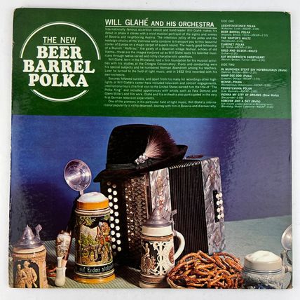 Will Glahé And His Orchestra New Beer Barrel Polka Vinyl LP Record Album SP-4406