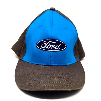 Ford Snapback Hat Cap Blue/Gray