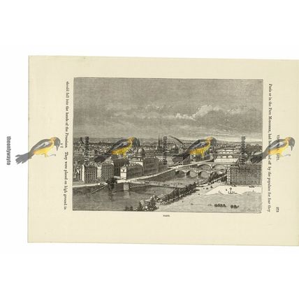 Paris, France, Book Illustration (Print), c1870