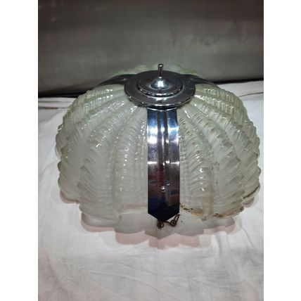 Vintage Shell Design Glass Light Shade
