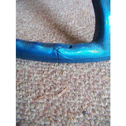 1972 73 74 Dodge Dart Plymouth Duster Valiant Blue Steering Wheel OEM 3467474