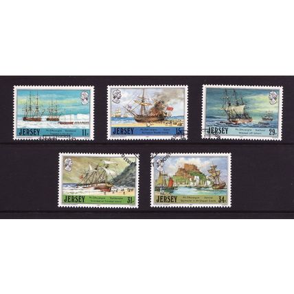 1987 Jersey, Adventurers II, Fine Used Set of Stamps, SG 417-21