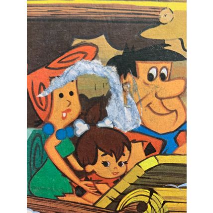 1974 "FLINTSTONE GIANT STORY BOOK" ILLUSTRATED ANNUAL HARDBACK BOOK (P4)