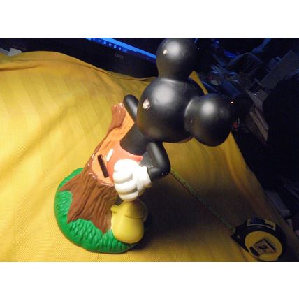 30 year old MICKEY MOUSE Vinyl Bank!! Justoys, 1994! $18.00 Shipped! This Vinyl