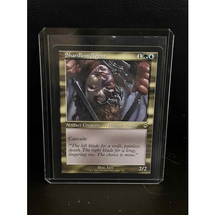 Shardless Agent - Retro Frame Modern Horizons 2 Magic: the Gathering Trading Car