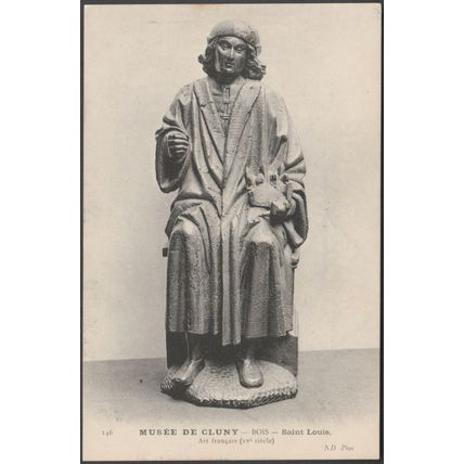 Saint Louis, Bois, Musée de Cluny, c.1910 - Neurdein CPA ND146