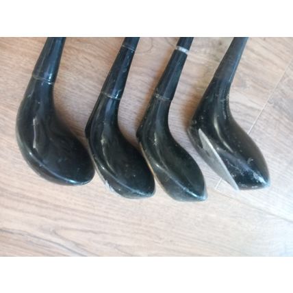 Vintage Wilson 1200 Woods Set Driver 3,4,5 Woods Golf Clubs