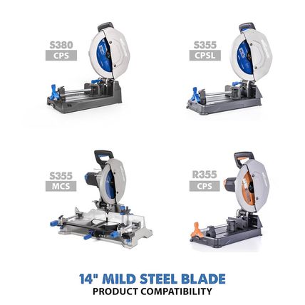 Evolution Power Tools 14BLADEST Blade for Cutting Mild Steel, for Circular and C