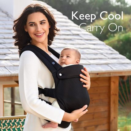 Momcozy Breathable Mesh Baby Carrier, Ergonomic and Lightweight Infant Carrier f
