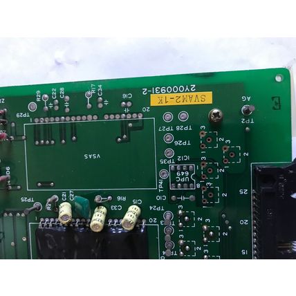 GE SVAM II SERVO AMPLIFIER BOARD 2Y000931-2 WITH SVCT III 2Y000929-2,SC,TC,TK