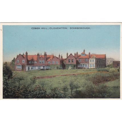 EC476 CLOUGHTON, SCARBOROUGH - COBER HILL . PRINTED POSTCARD