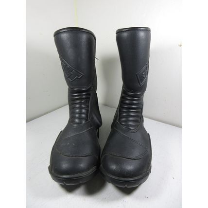 Bilt Hipora Waterproof Motorcycle Boots - Black - Mens - 8 US - 7 UK - 41 EU