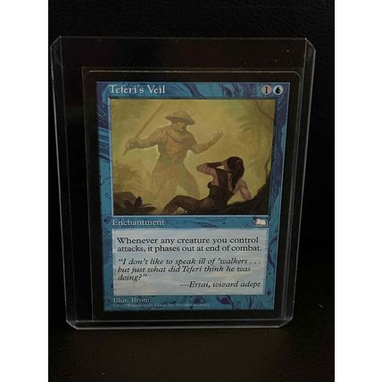 Teferi's Veil Weatherlight Magic: The Gathering Trading Card