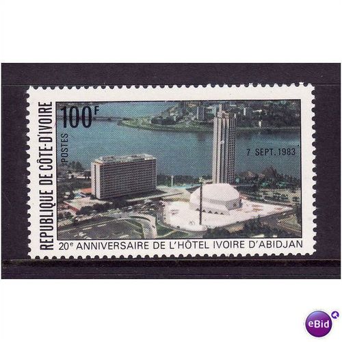 IVORY COAST 1983 HOTEL IVORY 100 F U/M MINT