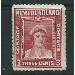 newfoundland stamps george VI 1938 sg269 hm gum toned