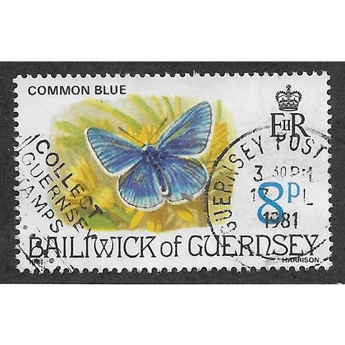 GUE 1981 8P 'BUTTERFLIES' FINE USED (EBID52-853)
