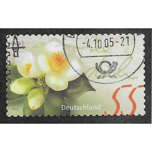 GER 2004 €0.55 (S/A) 'GREETING STAMPS -CAMILLIA' FINE USED (EBID54-164)