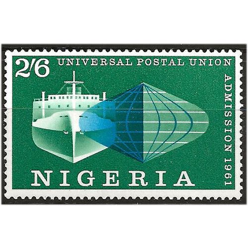 Nigeria 1961 SG105 2/6d Deep Green & Blue Unmounted Mint . ..