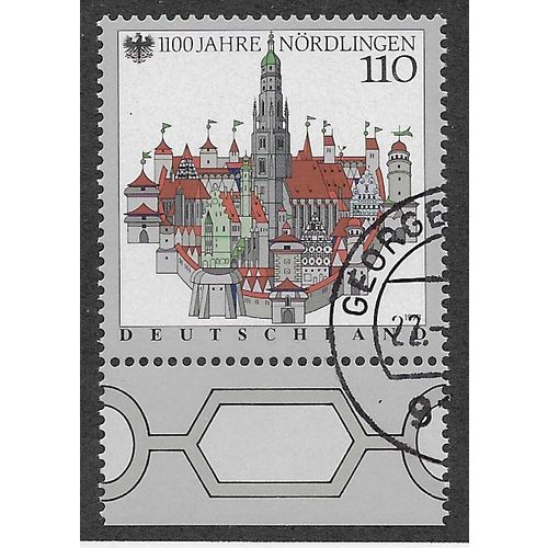 GER 1999 110pf '1100TH ANN OF NOERDLINGEN' FINE USED (EBID61-560)