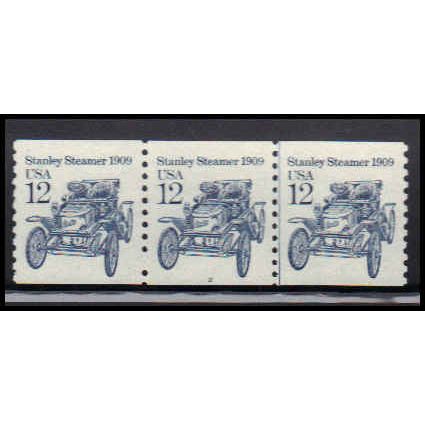 2132 12c Stanley Steamer Fine MNH Dry Gum PNC 2/3 PA2638