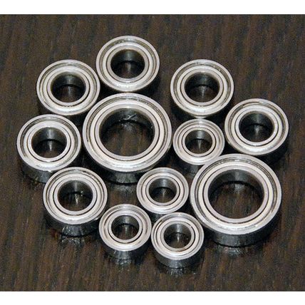 (12pcs) KYOSHO PENSKE PC19 / ZR1 RAMPAGE UPGRADE Metal Sealed Ball Bearing Set