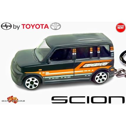 RARE KEYCHAIN GREY SCION XB TOYOTA BB CUSTOM Ltd Ed.
