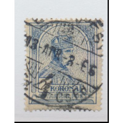 Hungary Stamp Scott #82, Used
