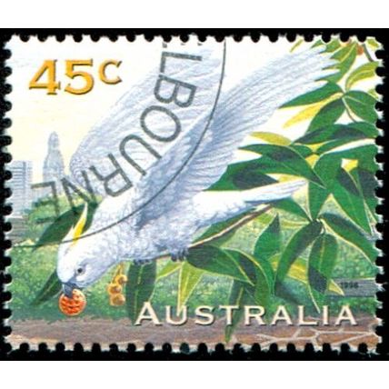 Australia 1996 45c Sulphur Crested Cockatoo VFU- SG 1647