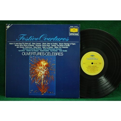 Karajan/Bohm/Kubelik/Richter/Serafin - Festive Overtures - 2-LP - 2721 181 - NM