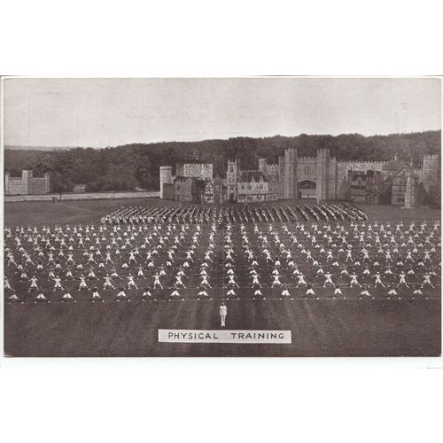 Military Physical Training Aldershot Tattoo Series Postcard