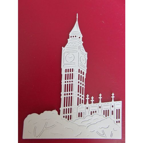 6 x Tattered Lace Die Cuts Big Ben