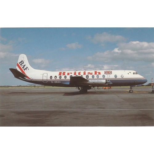 BAF British Air Ferries Vickers Viscount 806 Aircraft (A16156)