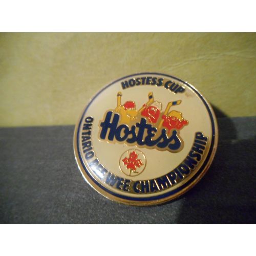 Hostess Frito Lay Lapel Pin,Ontario Pee Wee Hockey Championships