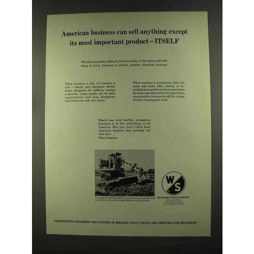 1972 Warner & Swasey G-660 Gradall Excavator Ad