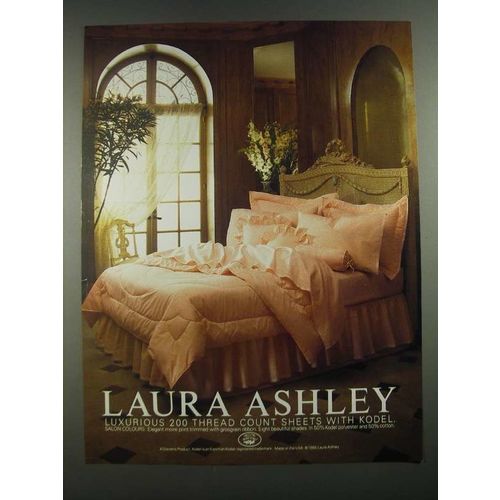 1988 Laura Ashley Sheets Ad