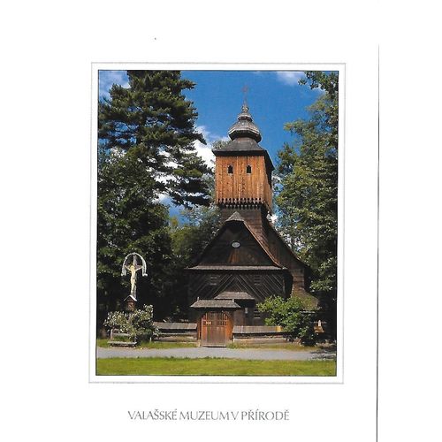Rožnov pod Radhoštěm: Wallachian Open Air Museum: Church of St. Větřkovic.